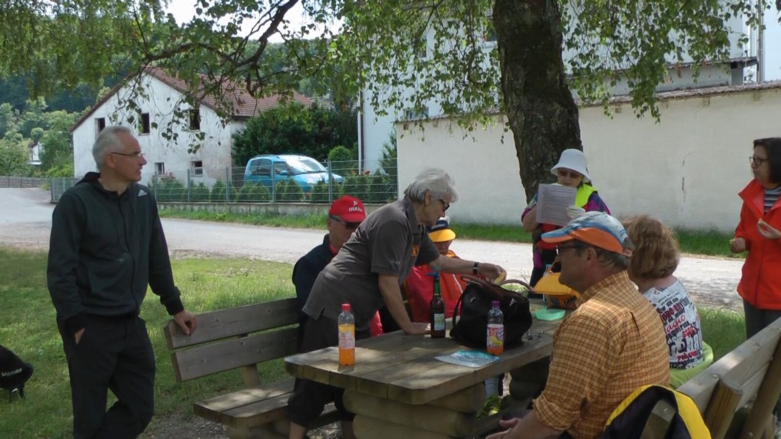 Rast an der Altmühl