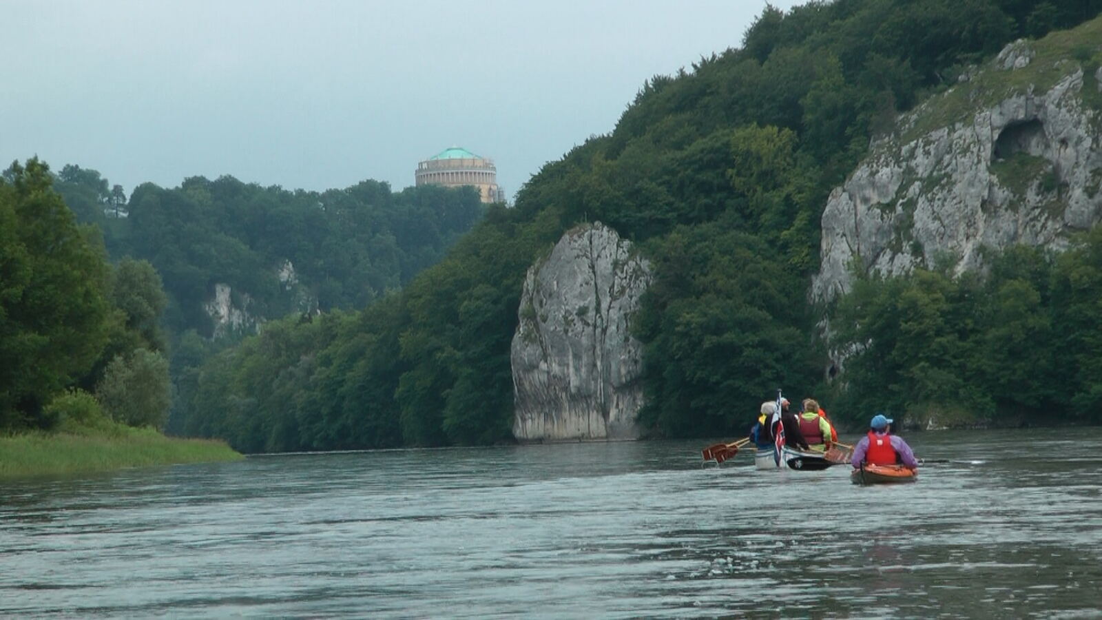 Donau kurz vor Kelheim