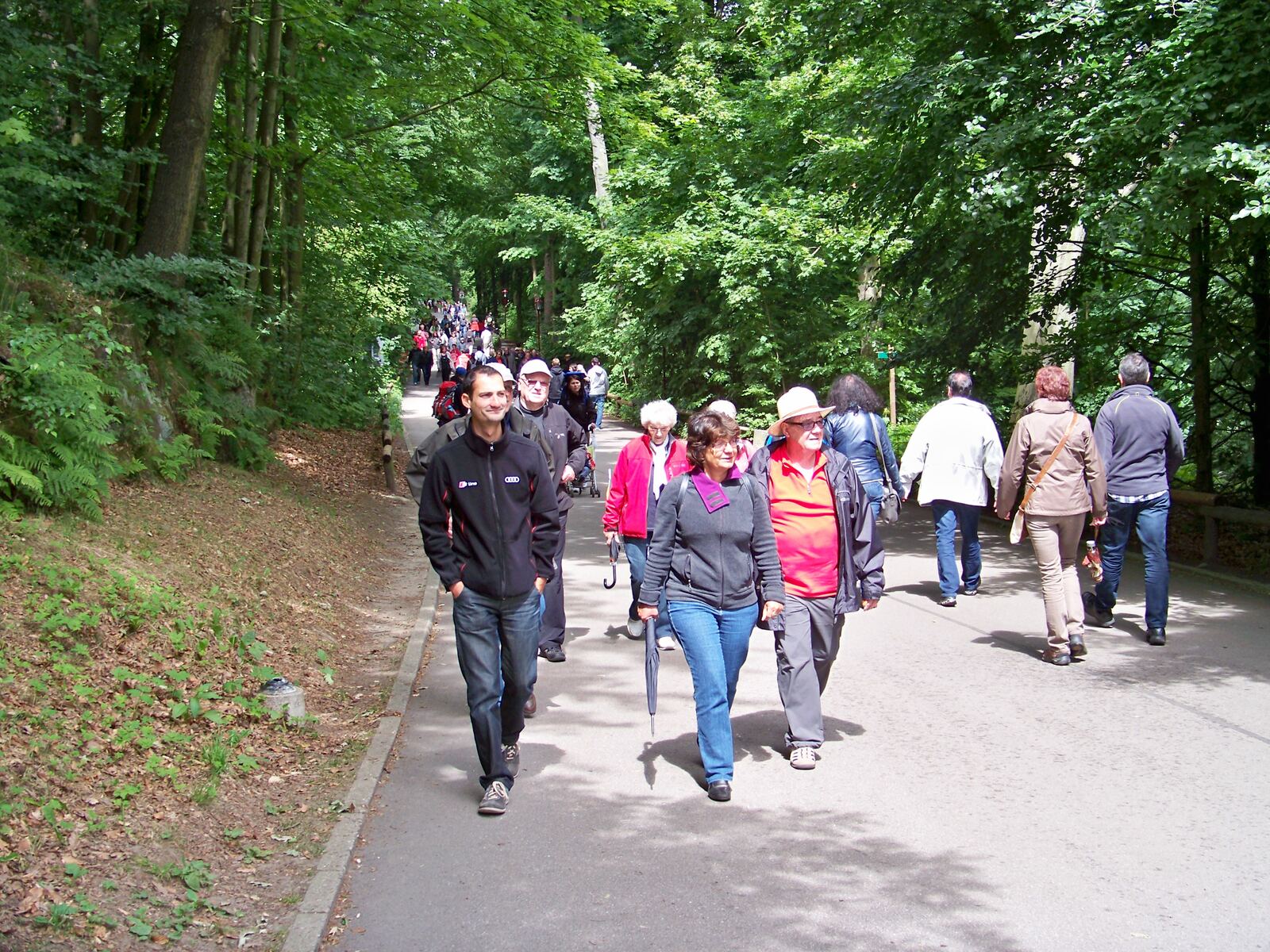 Auf geht's zur Bastei-Besichtigung