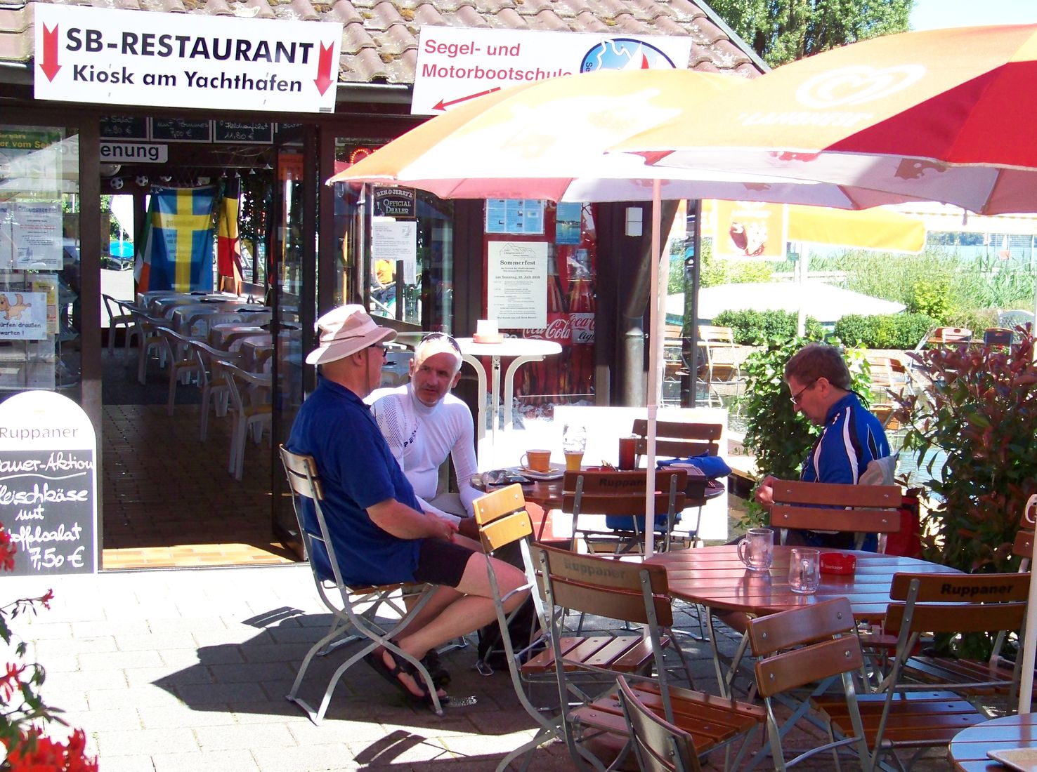 Rast auf der Reichenau