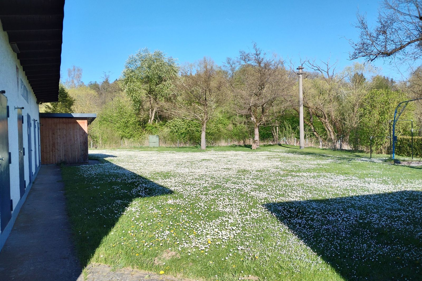 Vereinsgelände an der Lahn